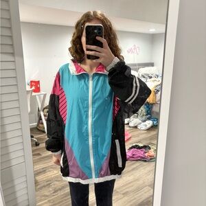 Colorful Women's Windbreaker Jacket